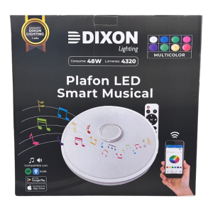 PLAFON SMART MUSICAL DIXON 48W 4320LM 50000 HR