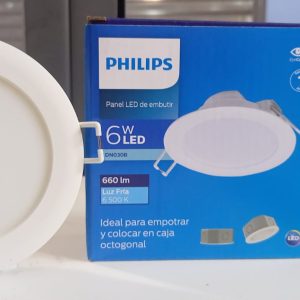 PANEL EMPOTRABLE  6W LED 6500K PHILIPS