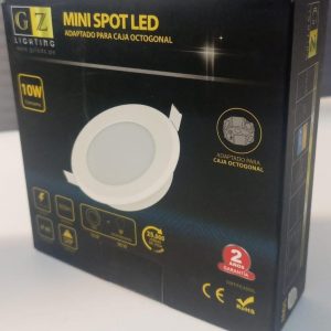 SPOT PARA CAJA OCTOGONAL GZ 10W 3000K